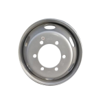 رینگ فولادی خاور جینیو JINYU سایز 17.5×6 شش پیچ آفست 21.5 - Image 2