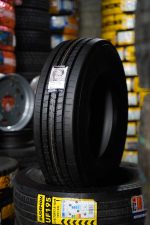 لاستیک نیسان وانت 14 لایه لاسا LASSA تیوبلس سایز 235/75R17.5 گل چهار خط جلو